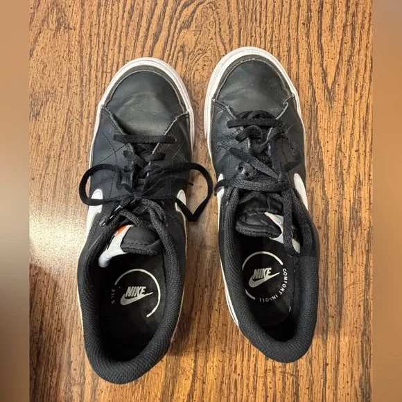 NIKE boys court legacy leather shoes 7Y - Picture 6 of 9